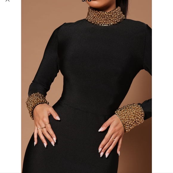 Embezzled maxi dress - Picture 3 of 3